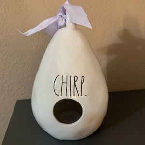 Rae Dunn chirp birdhouse